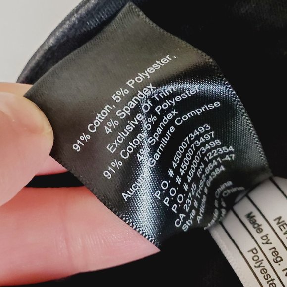 ARITZIA TALULA Coated Black Moto Skinny Pants - Picture 7 of 10